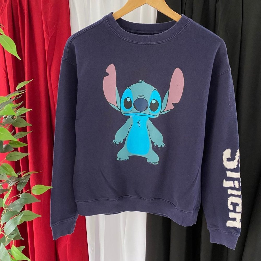 DISNEY STITCH CARTOON CHARACTER CREWNECK